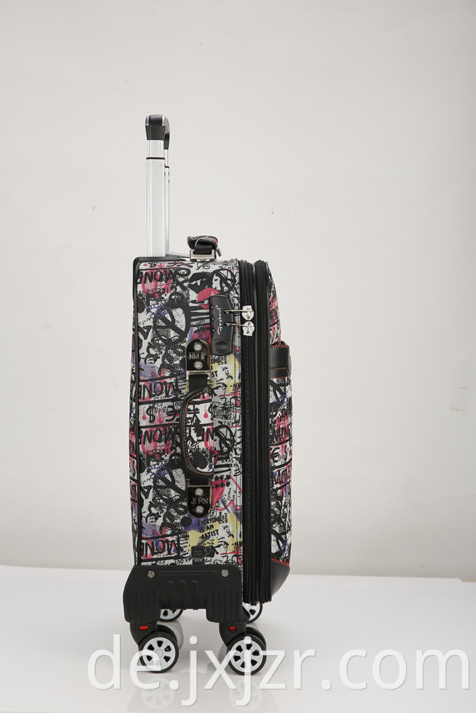 Printed Wheeled Luggage Carry On
